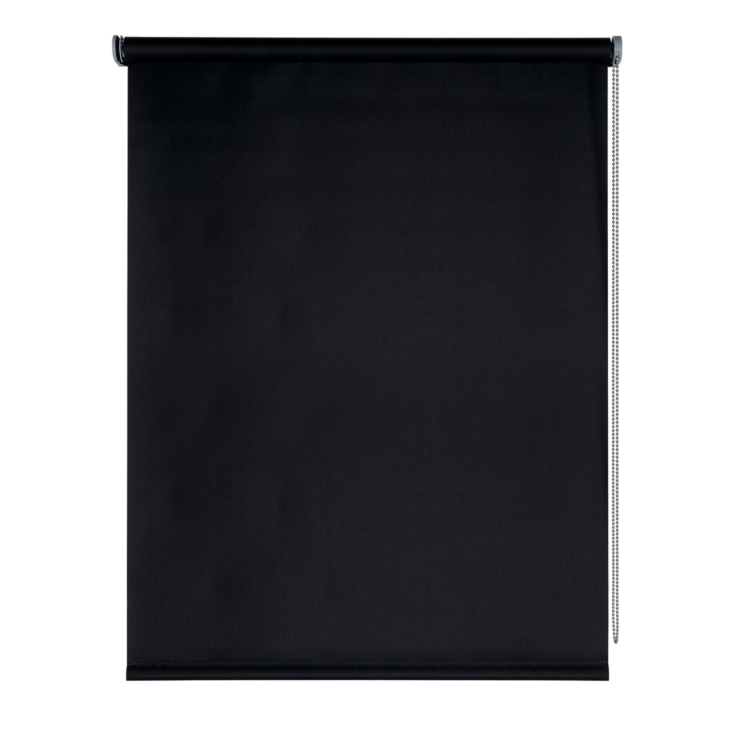 VERDUNKELUNGSROLLO Schwarz, 80x180 cm - Schwarz, Kunststoff (80/180cm) - STORESDECO