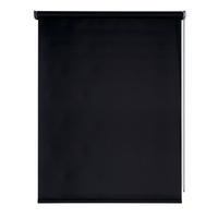 VERDUNKELUNGSROLLO Schwarz, 80x180 cm - Schwarz, Kunststoff (80/180cm) - STORESDECO