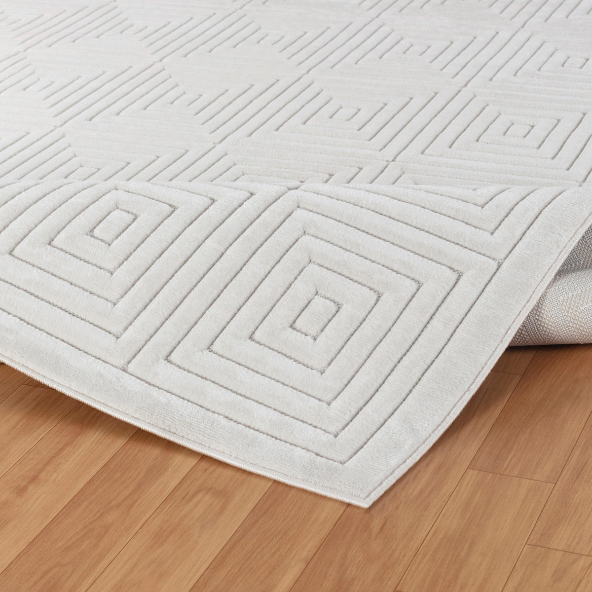 OUTDOORTEPPICH 120x170 cm Weiß - Weiß, Naturmaterialien/Textil (120/170cm) - LIVABLISS