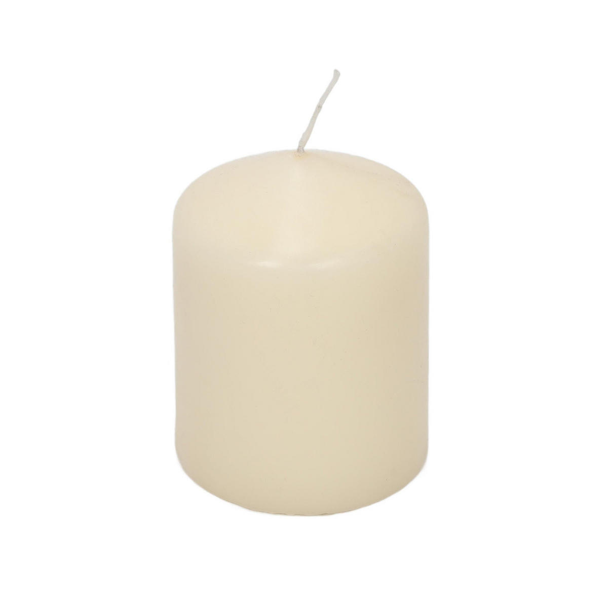KERZE aus Paraffin 7/7/9,5 cm - Beige, Paraffin (7/9.5/7cm) - Home Styling Collection