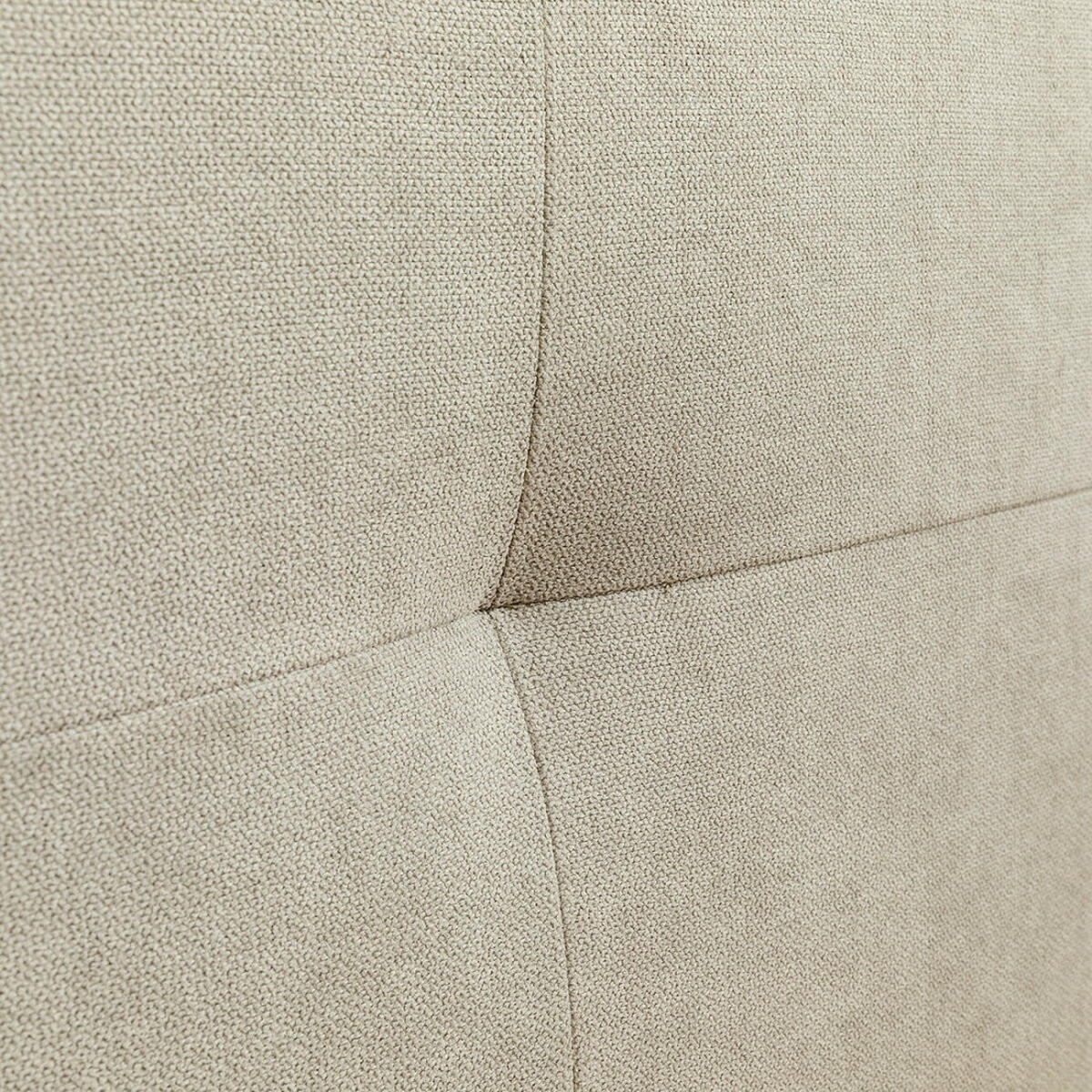 KOPFTEIL Ilan Beige 107 cm x 52 cm - Beige, Textil (107/52/3cm) - Kenay Home
