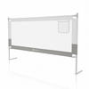 BETTSCHUTZGITTER Jaron 180/71-101 cm - Grau, Textil (180/180cm) - Juskys