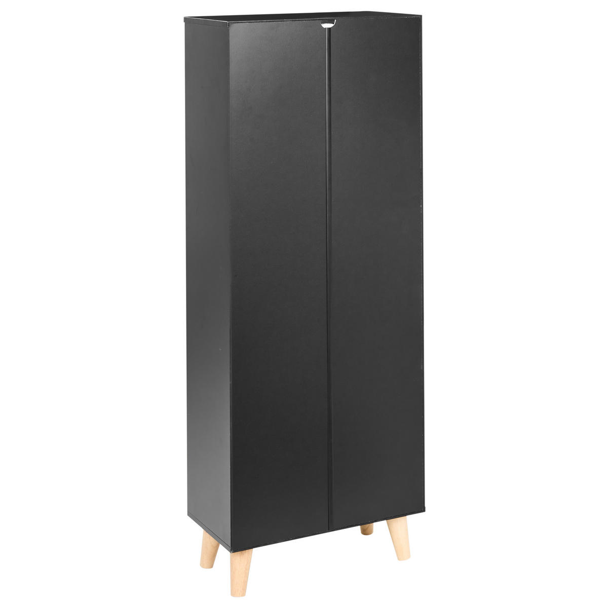 DULAP DE PANTOFI negru Neika - maro/negru, compozit lemnos (47/121/24cm) - Beliani