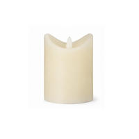 LED-KERZE Ø7,5x10 cm, Creme - Creme, Naturmaterialien (7.5/7.5/10cm) - dasmöbelwerk
