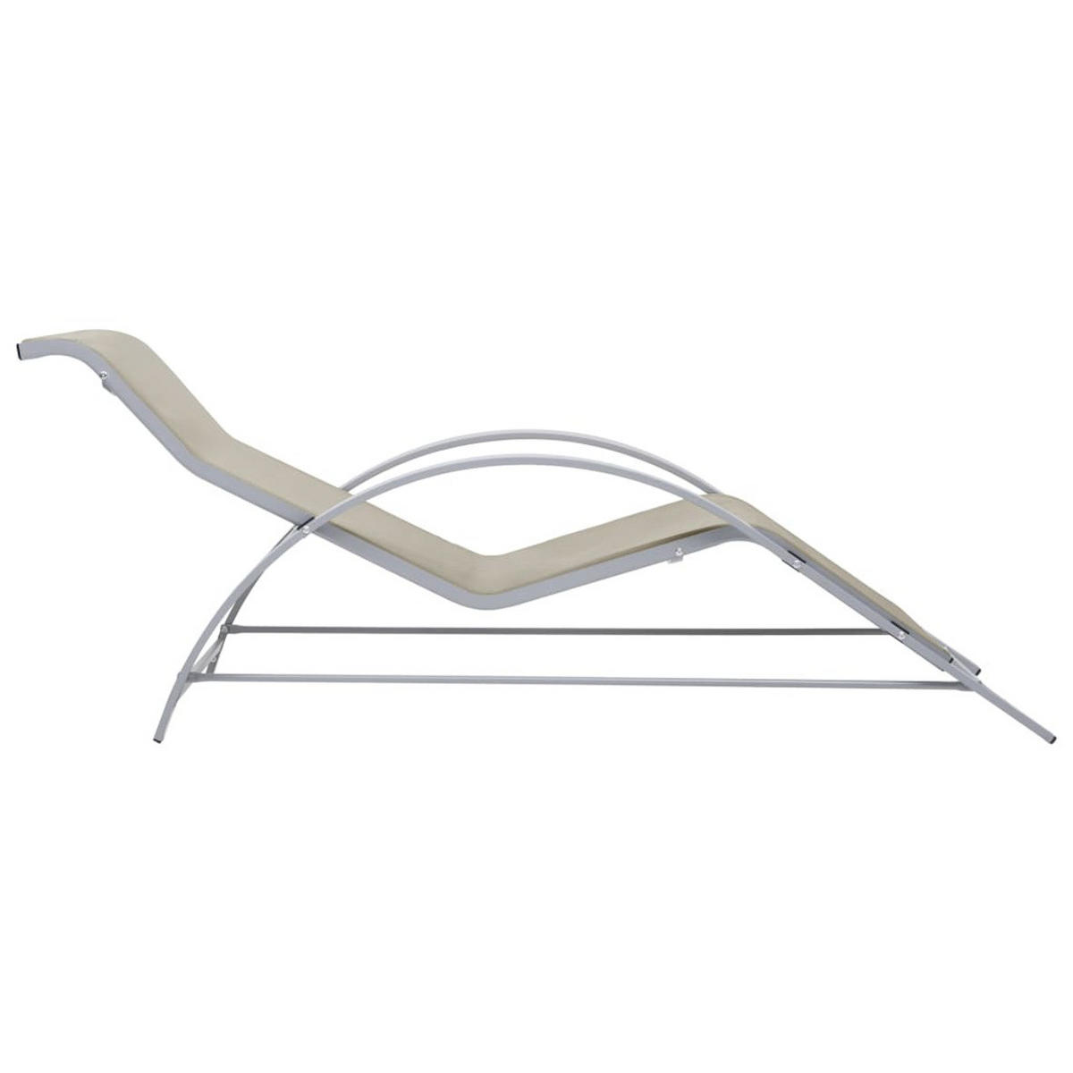 DELETE - Creme, Textil (60/66/167cm) - vidaXL
