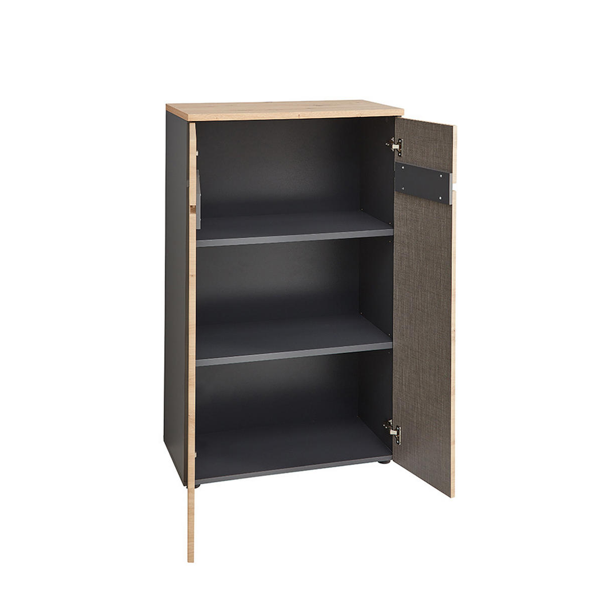 KOMMODE Manresa-36 - Braun, Holzwerkstoff (75/122/38cm) - Lomado