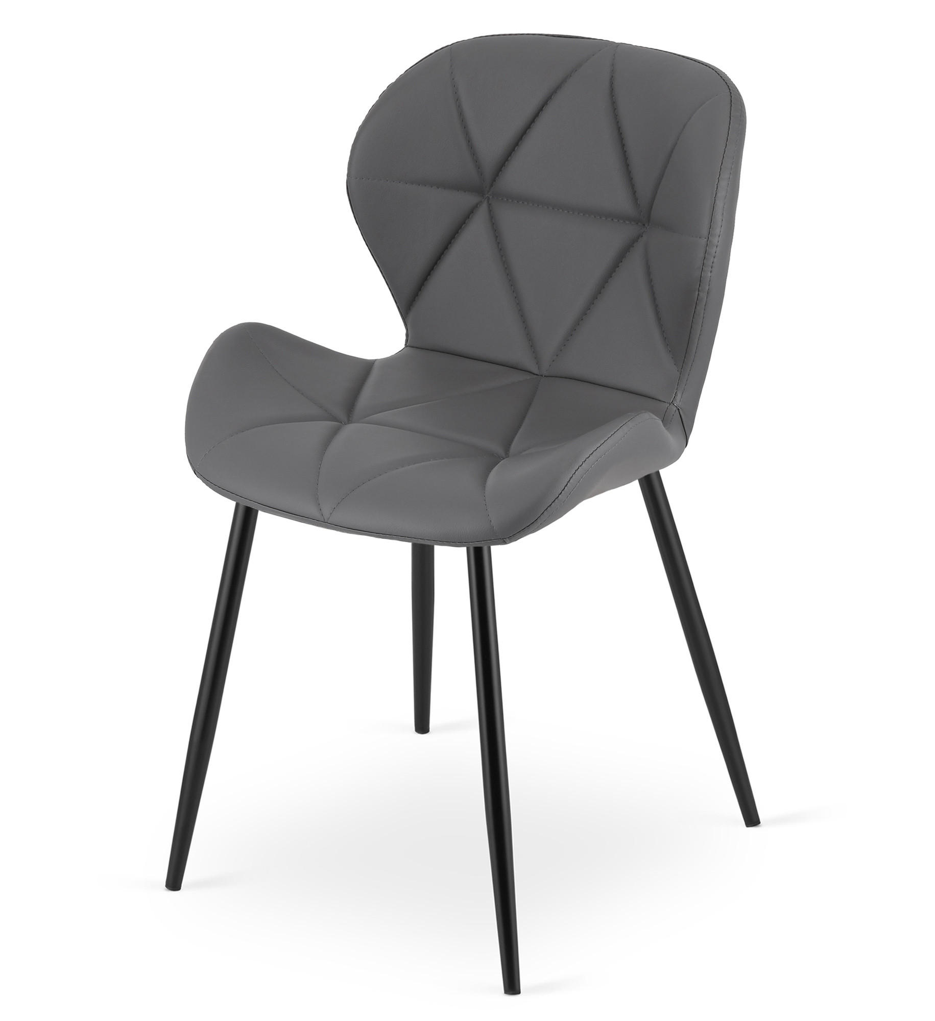 XXXLutz Stuhl Grau 46x41x53 cm