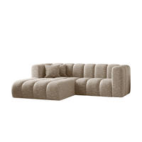 ECKSOFA L-form Sofa Grand modular stoff Haga Beige Links - Beige, Holz (179/227cm) - Kaiser Möbel