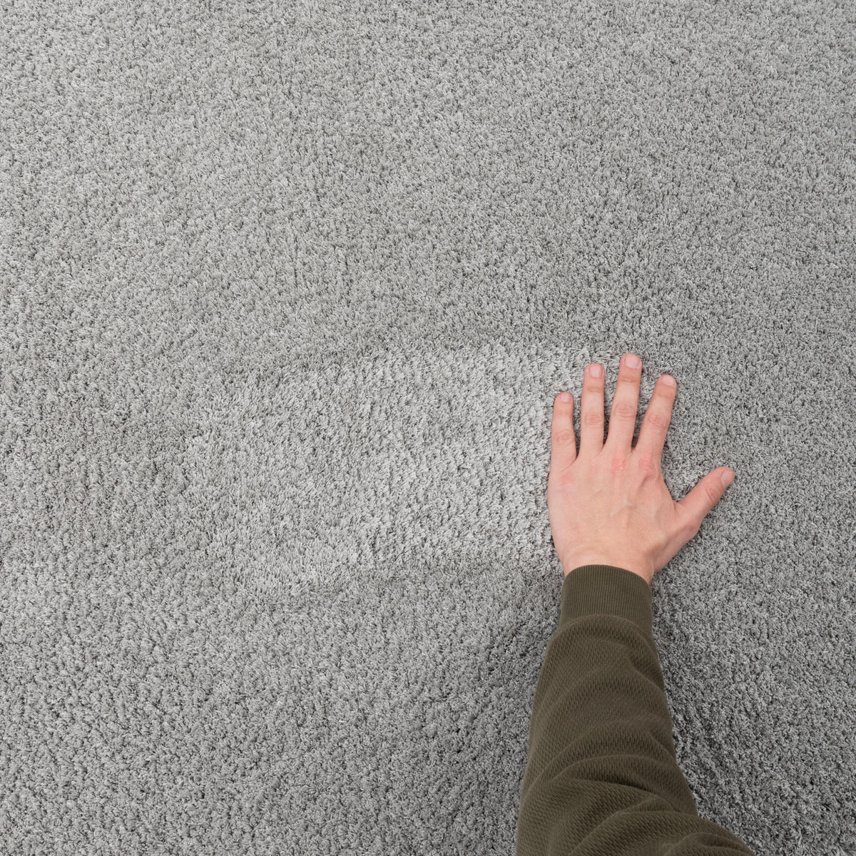 LUXUS HOCHFLOR LANGFLOR TEPPICH HARMONY - Grau, Textil (200/200cm) - Snapstyle