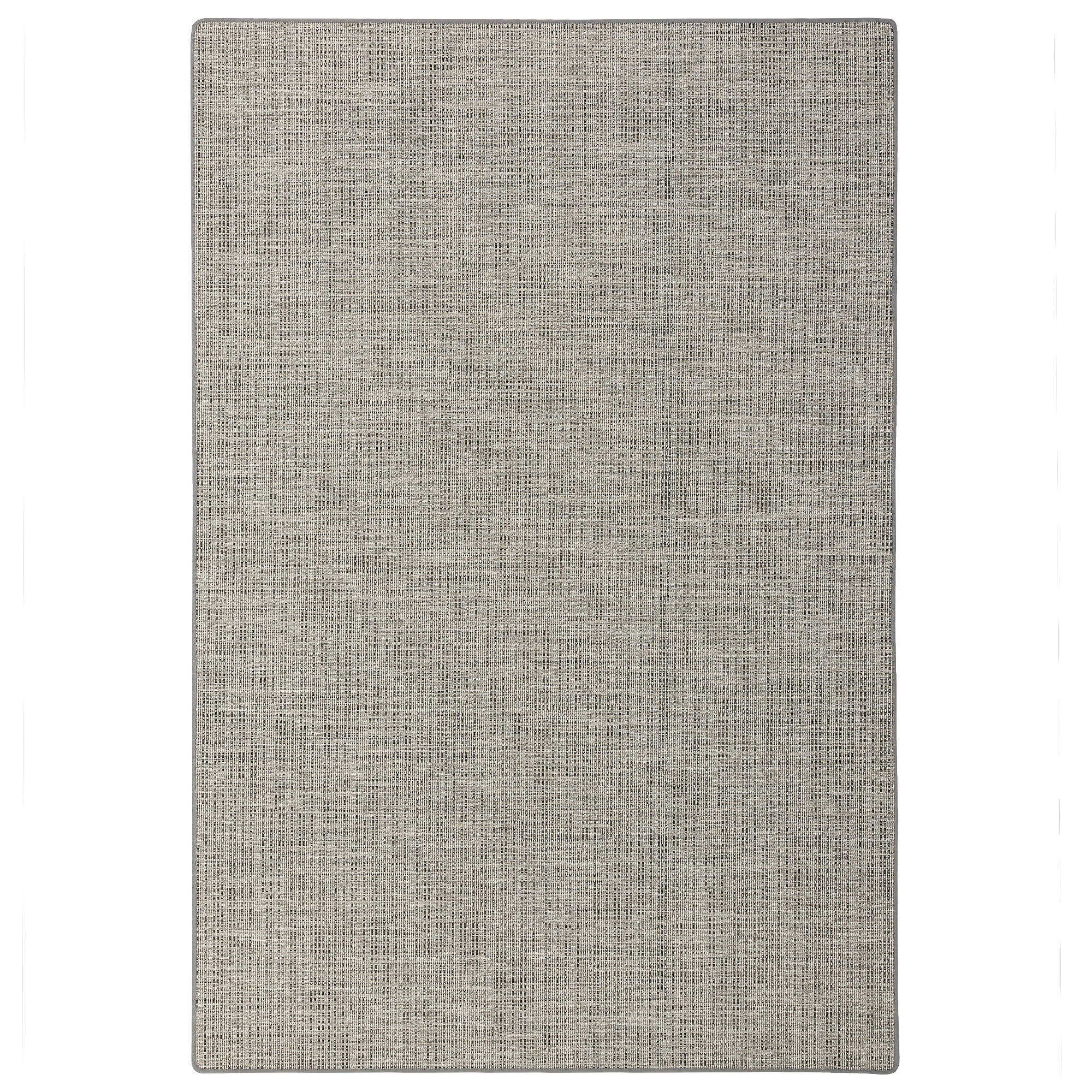 SISAL-OPTIK DESIGNER FLACHGEWEBE TEPPICH PURE MELIERT - Grau, Textil (200/250cm) - Snapstyle