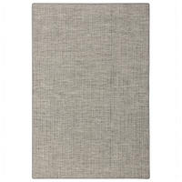SISAL-OPTIK DESIGNER FLACHGEWEBE TEPPICH PURE MELIERT - Grau, Textil (100/100cm) - Snapstyle