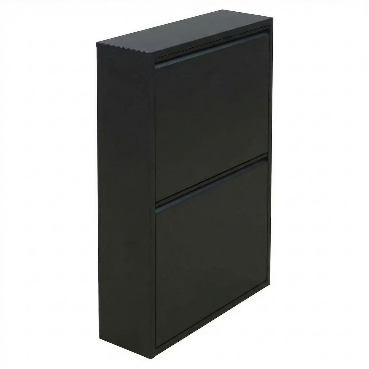 SCHUHKIPPER Pisa Schwarz 50/16/73 cm - Schwarz, Metall (50/73/16cm) - ebuy24