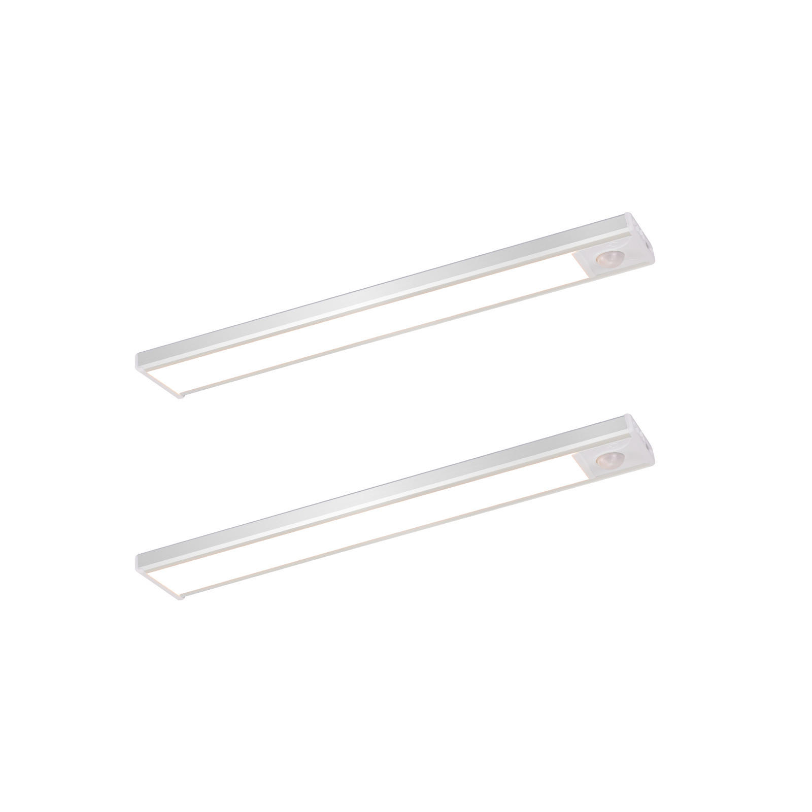 WANDLEUCHTE Sonngilde 4/1/20 cm (2er-set) - Silberfarben, Metall (4/1/20cm) - ZMH
