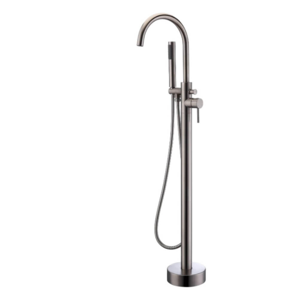 STANDARMATUR MOON - Chrome - Chromfarben, Metall (16/115/21cm) - Home Deluxe