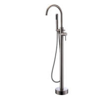 STANDARMATUR MOON - Chrome - Chromfarben, Metall (16/115/21cm) - Home Deluxe