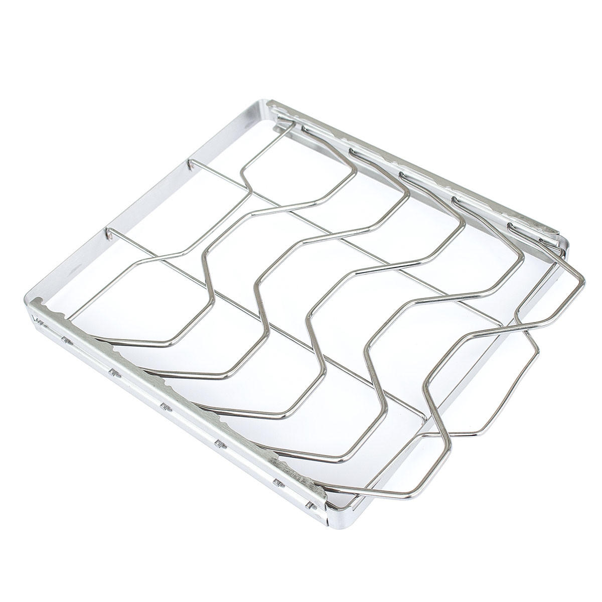 SPARERIB Halter Edelstahl - Silberfarben, Metall (24/8/23cm) - TAINO