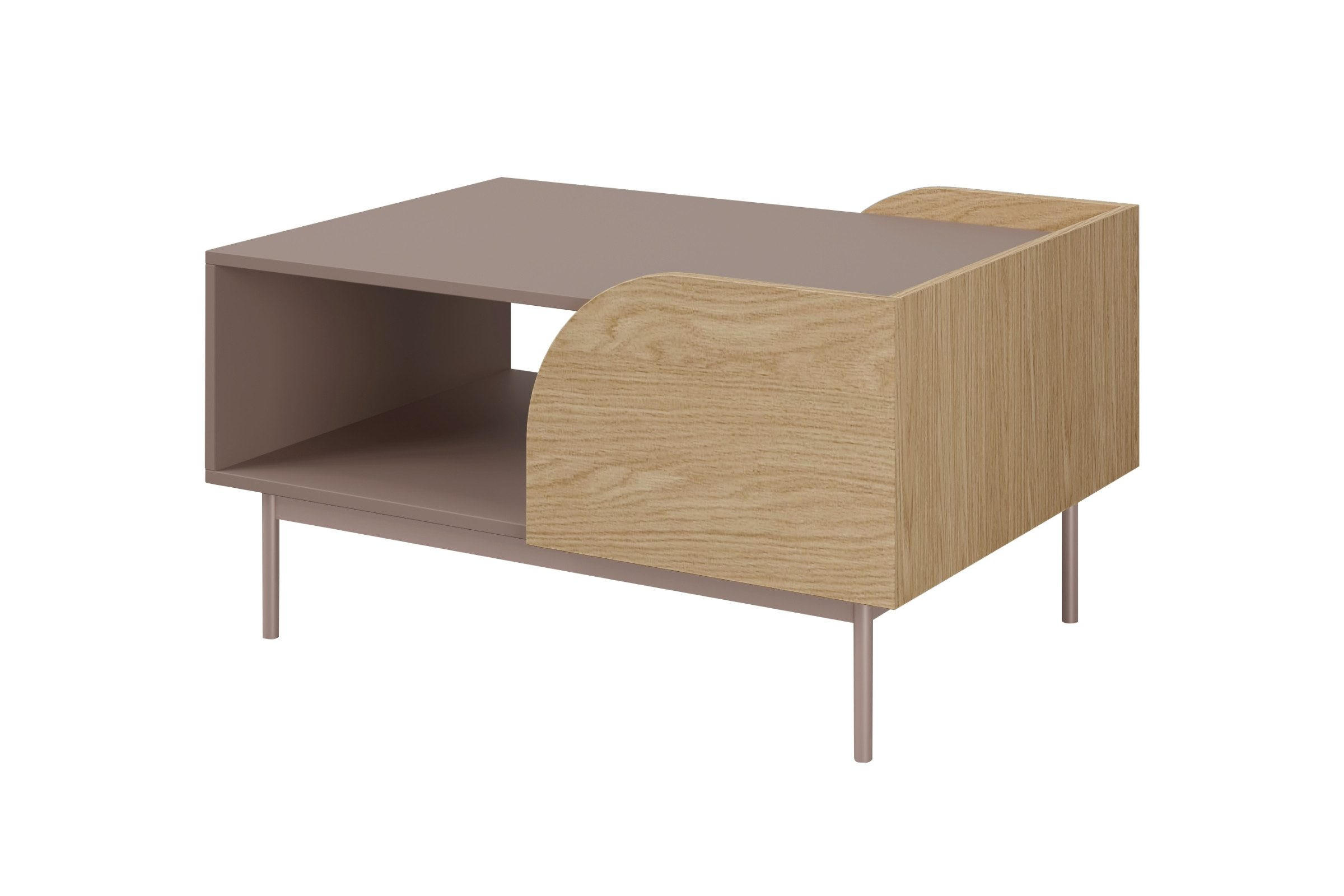 Deine Möbel 24 Couchtisch Eiche 92x49x63 cm