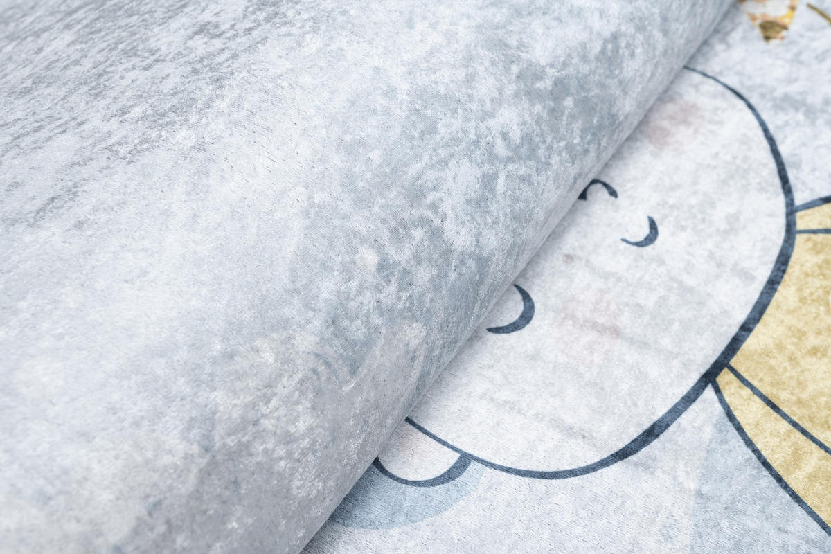 TEPPICH EMMA Grau 140/200 cm - Grau, Kunststoff (140/200cm) - Tapiso