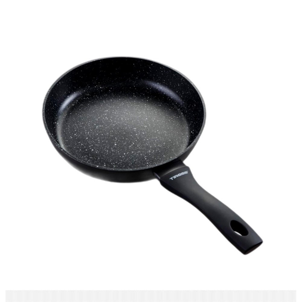 PFANNE Schwarz 35/26/5.5 cm TS2403 - Schwarz, Metall (26cm) - Tiross 