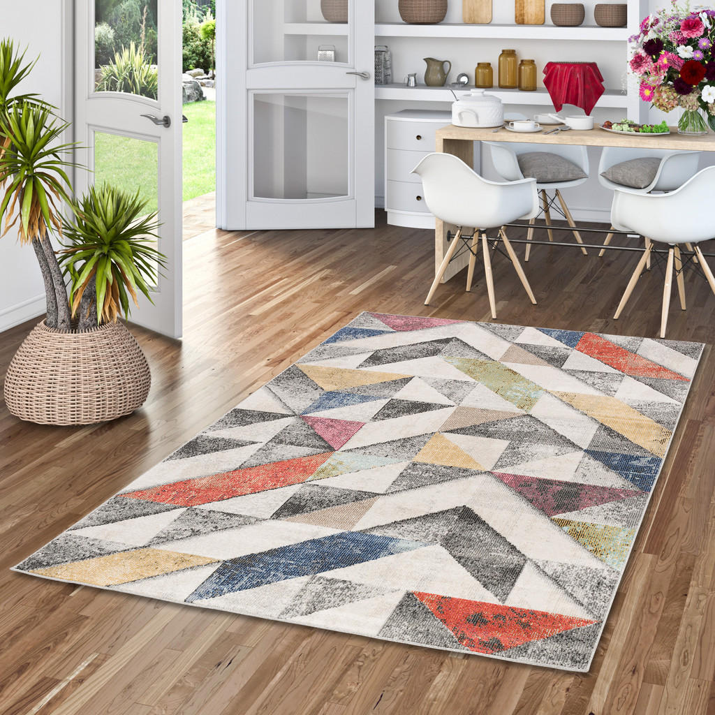 Thumbnail - Pergamon In-, Mehrfarbig, Textil, 80x160 cm, Teppiche & Böden, Teppiche, Outdoorteppiche