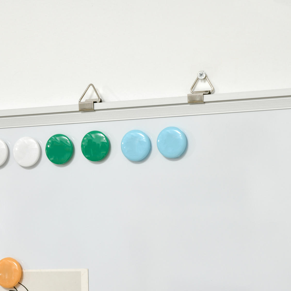 WHITEBOARD DE-09026 Weiß - Weiß, Metall (1.8/45/60cm) - ComfortXL