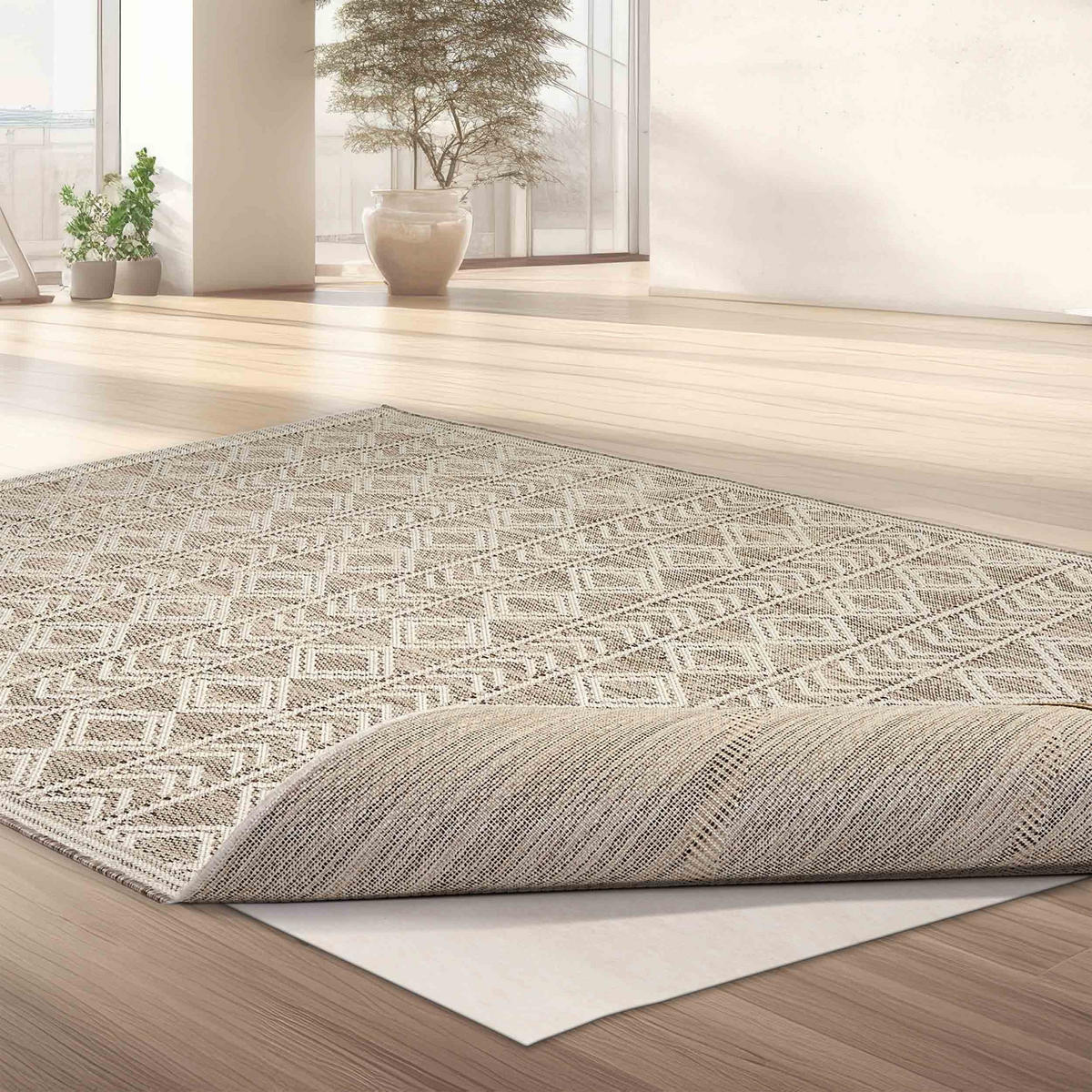 KURZFLORTEPPICH SYDNEY - Beige, Textil (80/200cm) - Astra