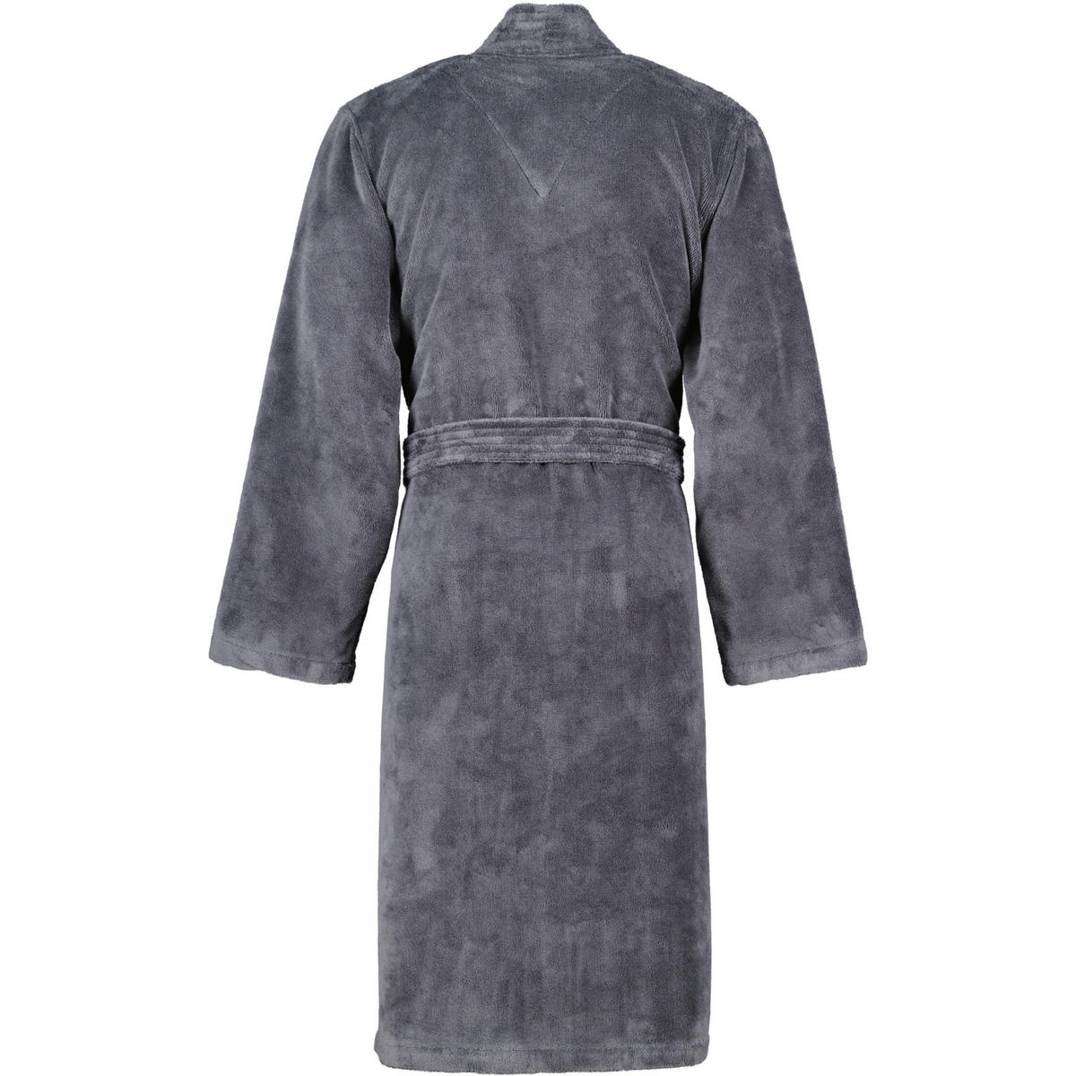 BADEMÄNTEL HERREN KIMONO 800 ANTHRAZIT - 71 - Grau, Textil (Snull) - Cawoe