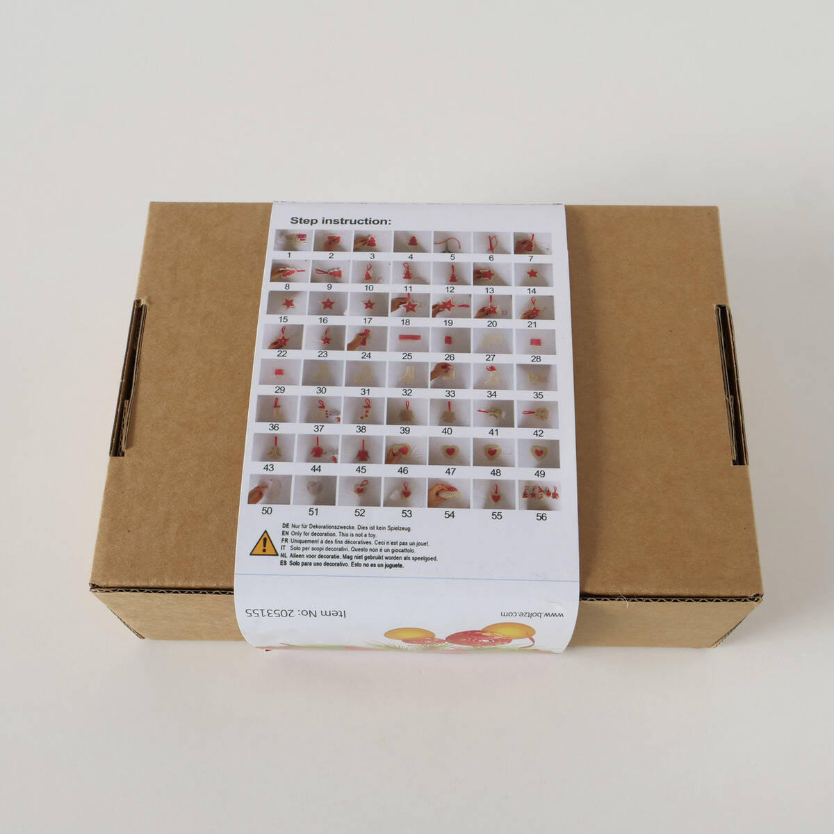 DEKORATIONSSET DIY - Multicolor, Textil (14.5/7/20cm) - Boltze Home