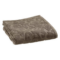 HANDTUCH Gilda carbonfarben 50 x 100 cm - Schwarz, Textil (50/100cm) - Vivaraise