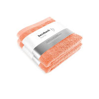 HANDTUCH 2er Set Pura Coral - Koralle, Textil (50/100cm) - Herzbach Home