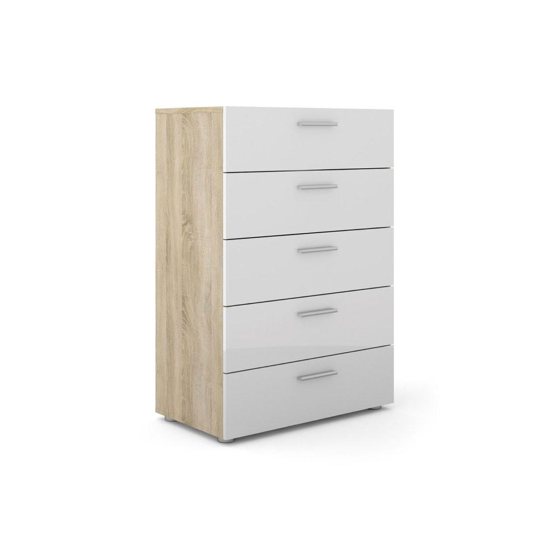 KOMMODE Eiche Dekor - Eichefarben, Holzwerkstoff (70/102/40cm) - ebuy24