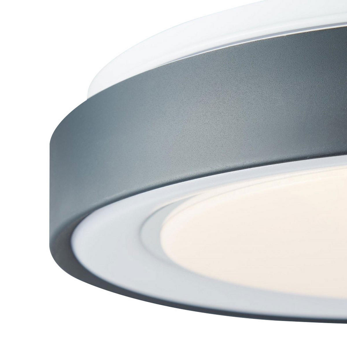 LED DECKENLEUCHTE Anthrazit Metall - Anthrazit, Metall (39/39/8cm) - Brilliant