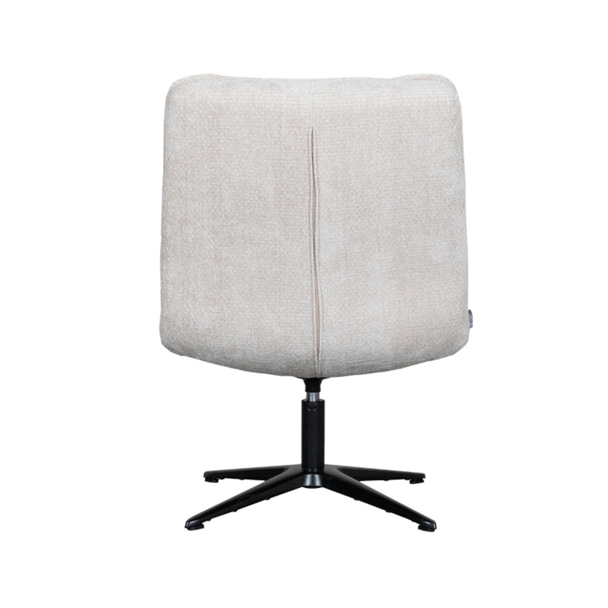 SESSEL Vince Beige 74/63/91 cm - Creme, Textil (63/91/74cm) - LABEL51