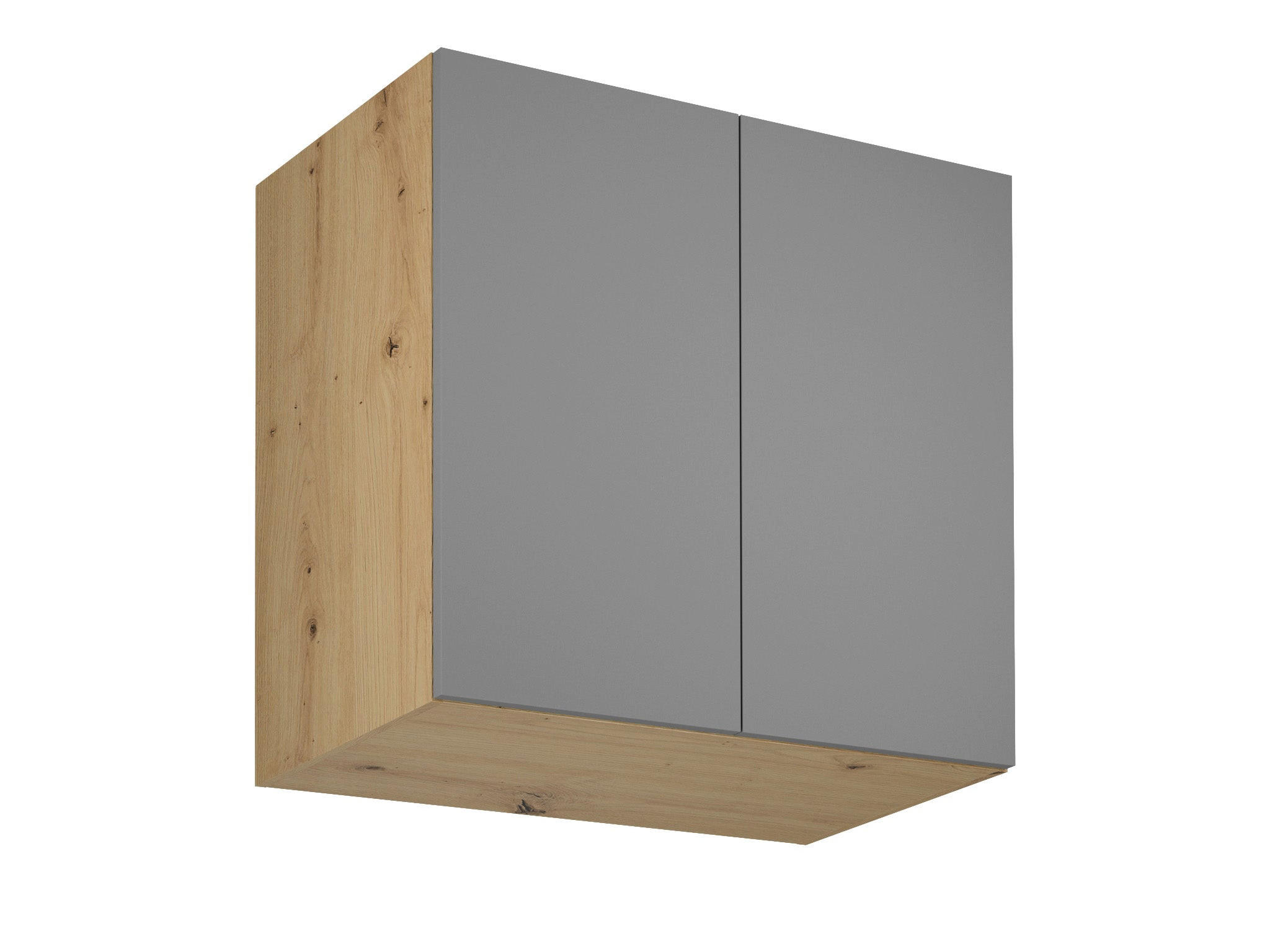 HÄNGESCHRANK 80 cm – Nexa – G80G – Grau - Grau, Holzwerkstoff (80/72/45cm) - ROYAL24_MARKT
