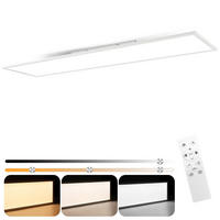 LED-DECKENLEUCHTE Landshut 120/30/4.5 cm - Weiß, Metall (120/30/4.5cm) - Nettlife