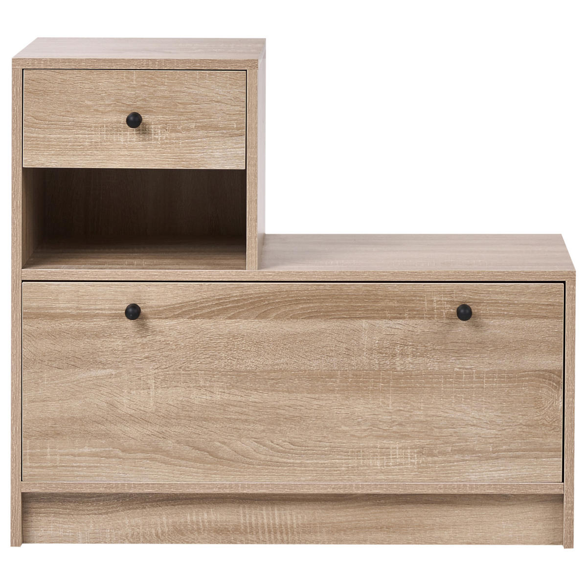 SET HOL maro deschis Cooma - maro/maro deschis, compozit lemnos (77/70/35cm) - Beliani