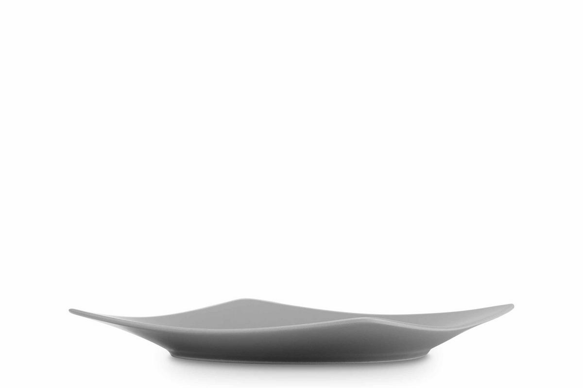 TELLERSET EPIRI Dessertteller 6 Personen 6-tlg - Grau, Keramik (21cm) - KONSIMO®