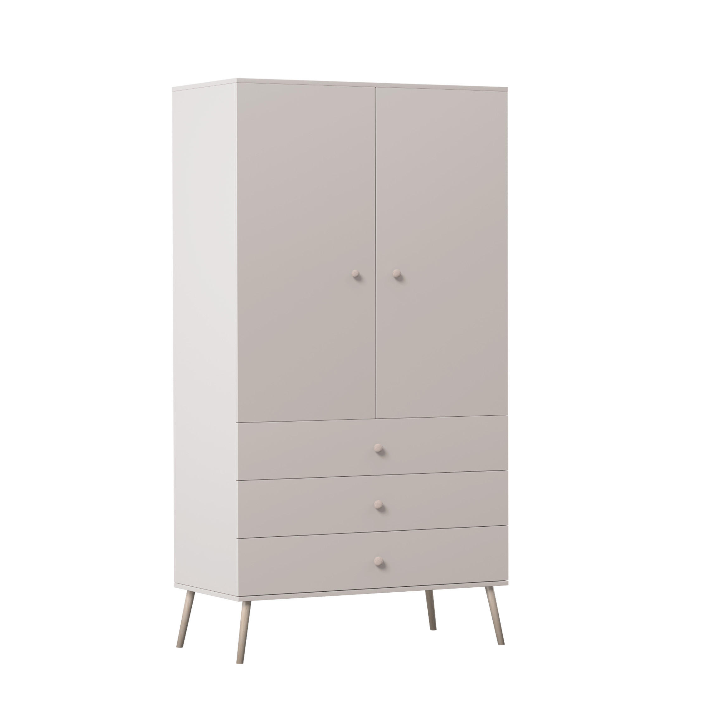 Idohome Drehtürenschrank Kaschmir 100x202x52 cm