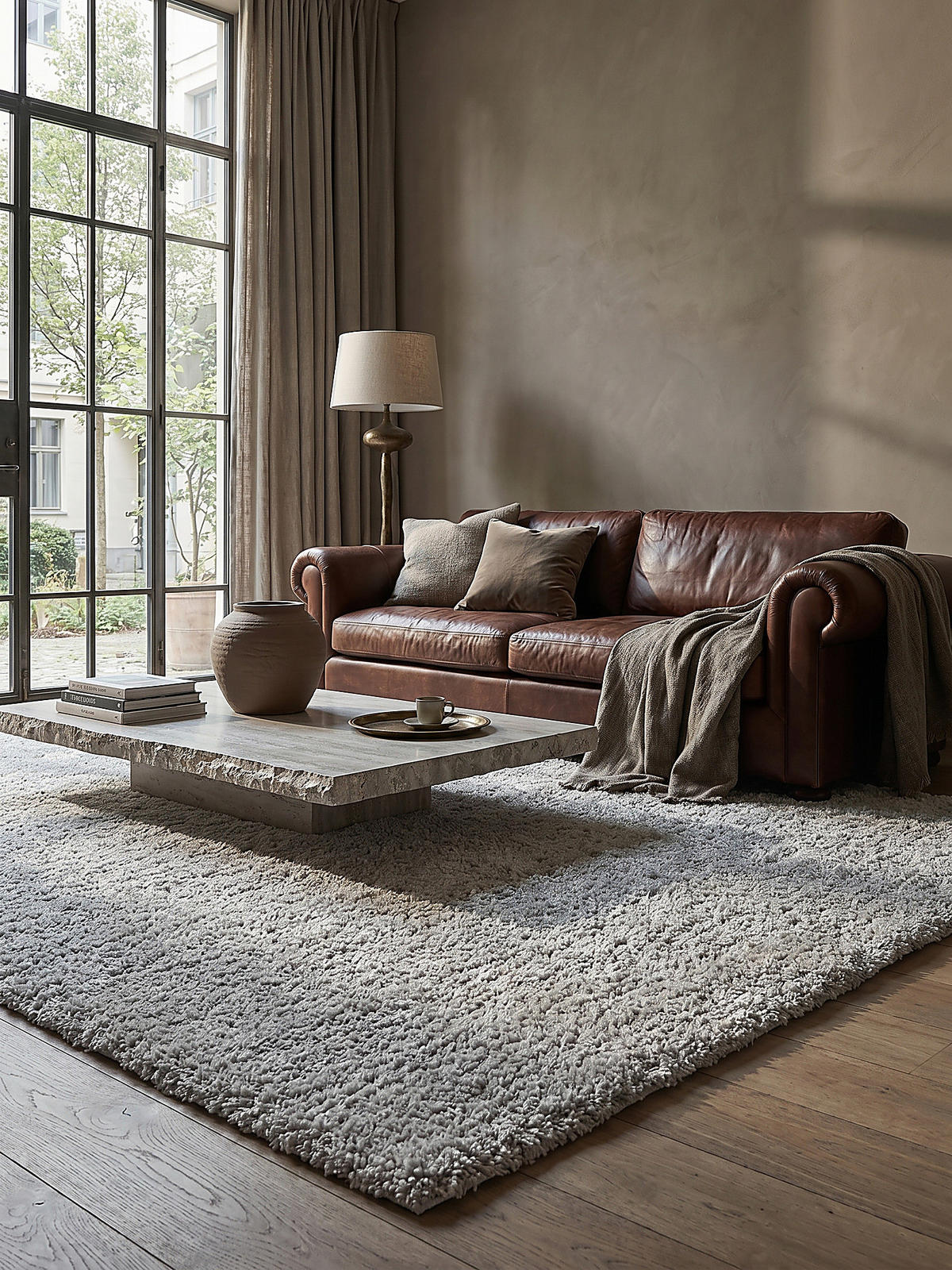 TEPPICH Hochflor Shaggy-Design, teddyweich LYNE, Grau 120x170 cm - Grau, Textil (170/120cm) - KADIMA DESIGN