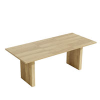 ESSTISCH in Naturfarben Ausziehbarer Küchentisch mit Stauraum für 6–8 Personen, L140(200)/H90 cm - Naturfarben, Holzwerkstoff (200/90/75cm) - STILVORA