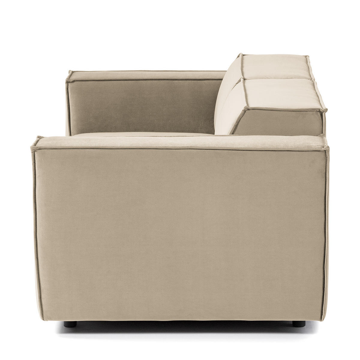 2-SITZER SOFA - Beige, Textil (189/70/96cm) - home24