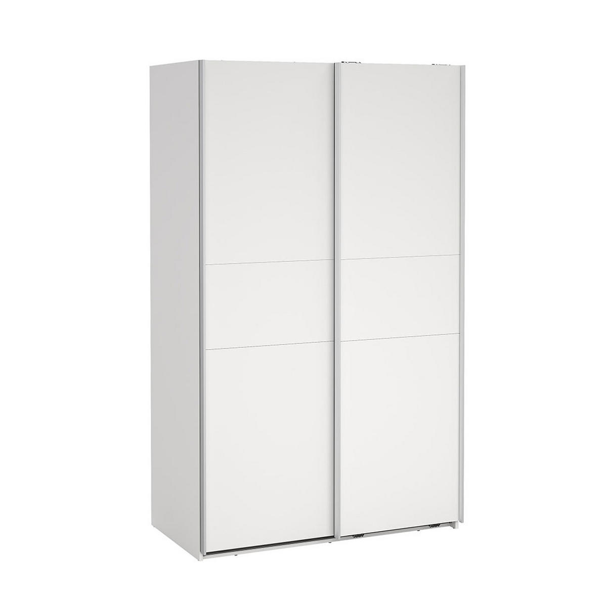 SCHIEBETÜRENSCHRANK, Como, Weiß, Holzwerkstoff, 119 x 67 x 201 cm - Weiß, Holzwerkstoff (119/201/67cm) - ebuy24