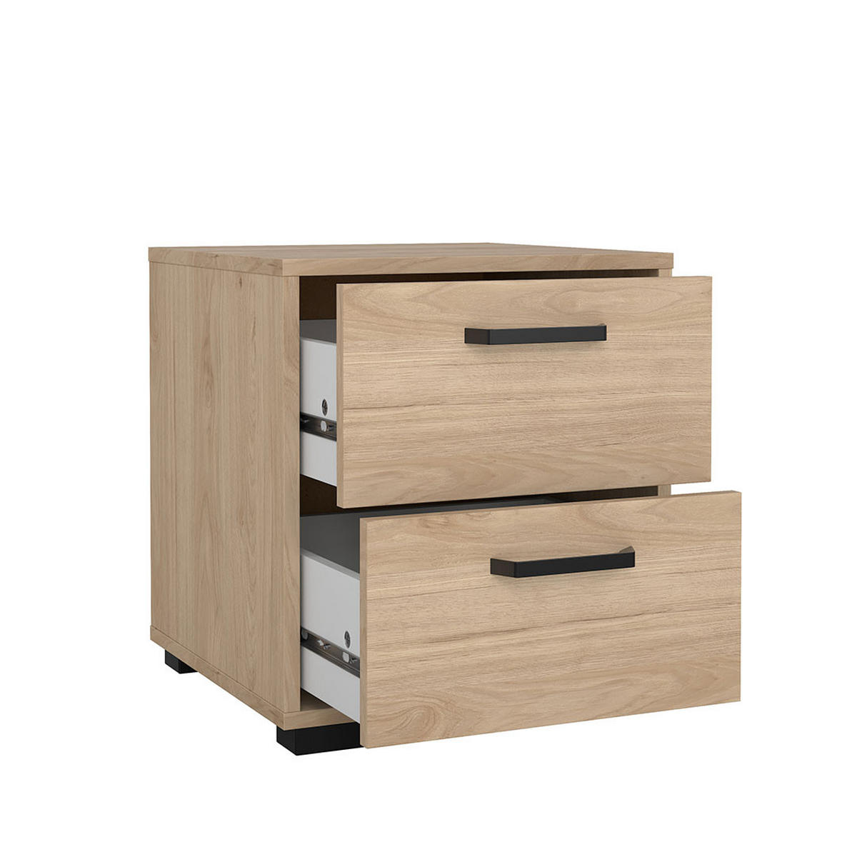 NACHTTISCH, Sofia, Eiche, Holzwerkstoff, 41 x 40 x 45 cm - Eichefarben, Holzwerkstoff (41/45/40cm) - ebuy24