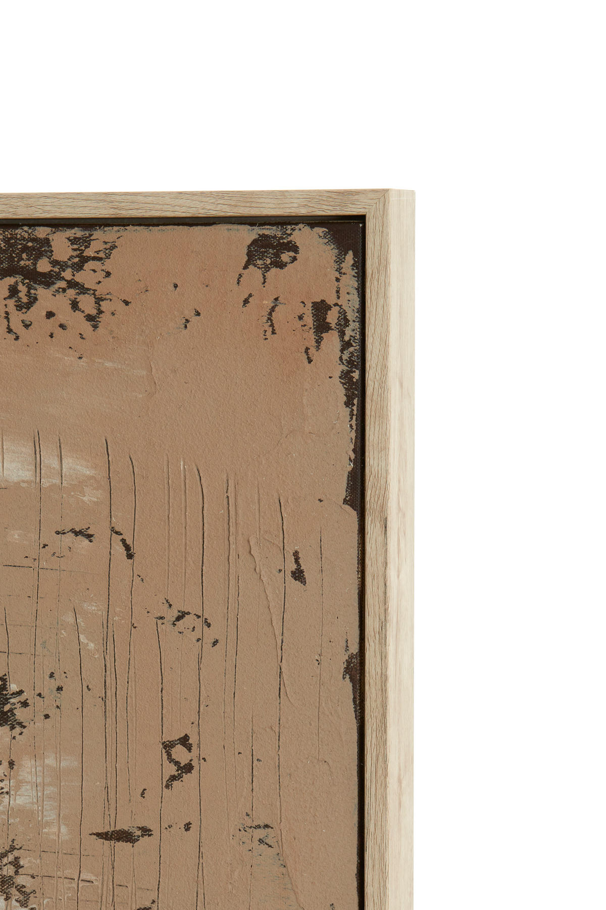 ORNAMENT Zirelle Braun 90/3/120 cm - Braun, Holz (3/120/90cm) - Light & Living