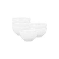 DIPSCHALEN Amina Weiß 0,14 l 6er Set - Weiß, Keramik (8.3cm) - Seltmann Weiden