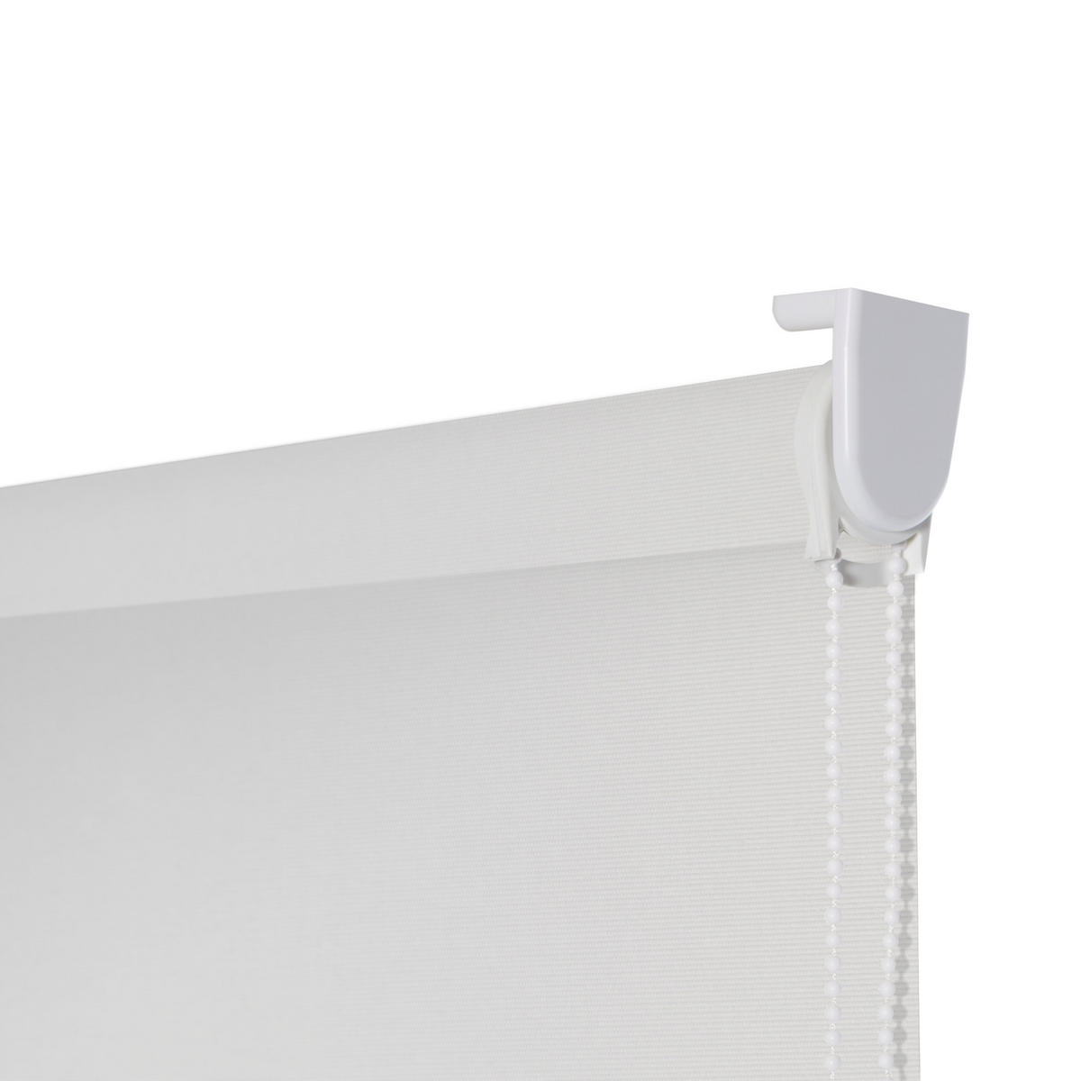 SEITENZUGROLLO lichtdurchlässig Ecofuture (100% Recyceltes Polyester) - Weiß, Textil (90/250/250cm) - VIEWTEX