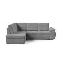 ECKSCHLAFSOFA - Ecksofa Gardenia - Dunkelgrau - Links - Dunkelgrau, Holzwerkstoff (264/190cm) - Möblo