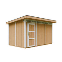 HOLZ-GARTHENHAUS basis LP SmartSide 8,7m² mit B411xL279xH239 cm - M904 - HARVEST HONEY - Beige, Holz (412/237/279cm) - Timbela