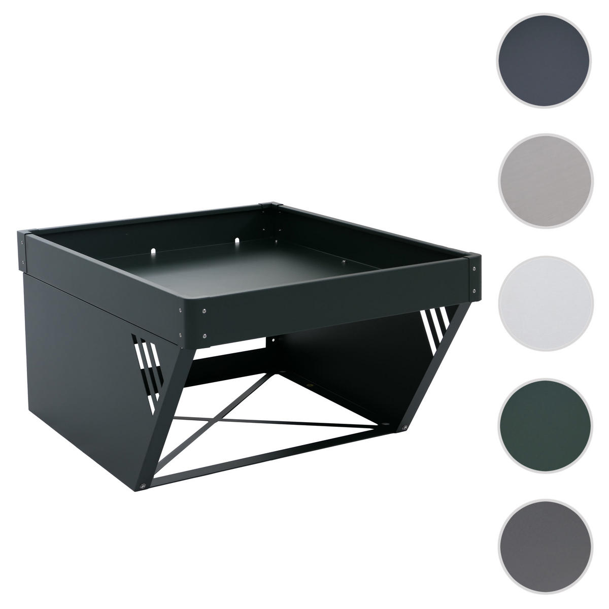 GARÁŽ pro sekačku Grün - zelená barva, kov (60/39/70cm) - MCW