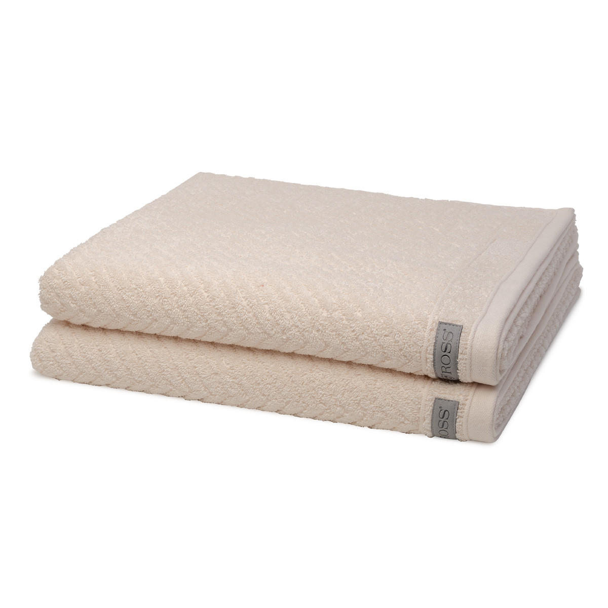 DUSCHTUCH Smart 2er-Set - Naturfarben, Textil (50/100cm) - Ross